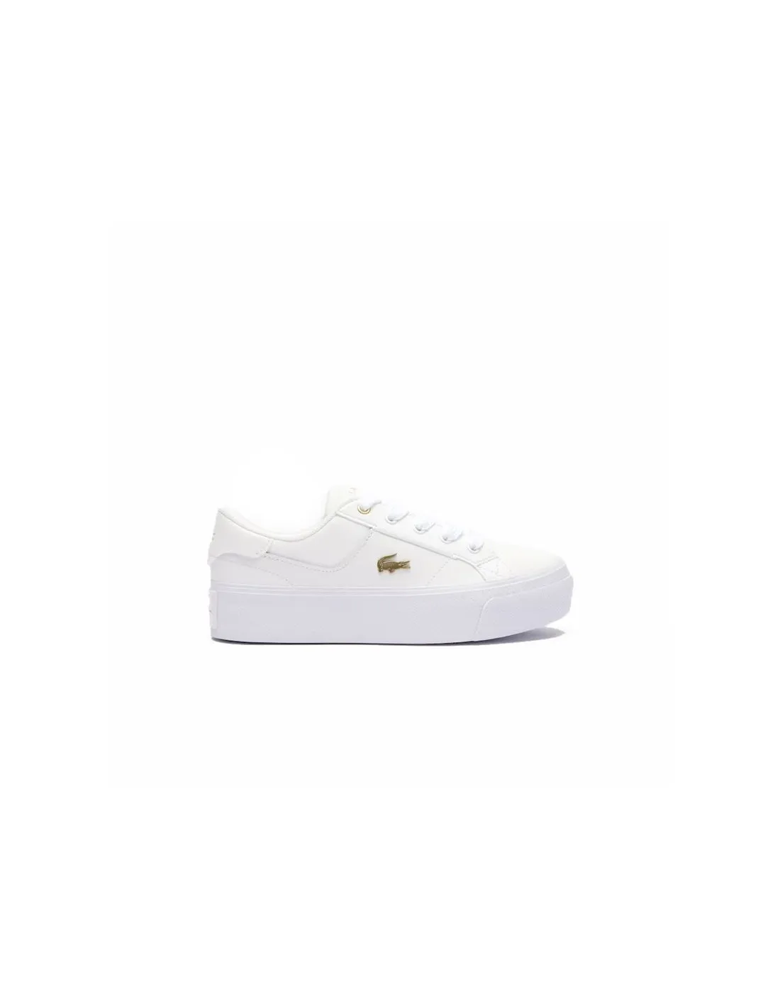 Zapatillas Lacoste Vulcanized Mujer Blanco