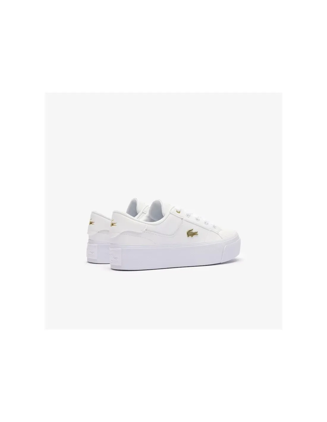 Zapatillas Lacoste Vulcanized Mujer Blanco