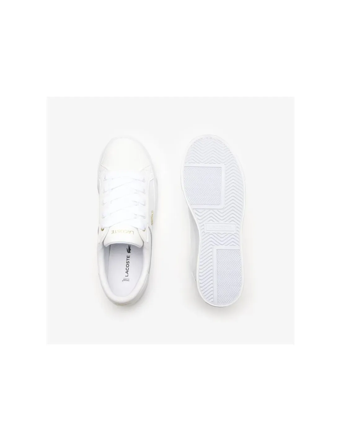 Zapatillas Lacoste Vulcanized Mujer Blanco