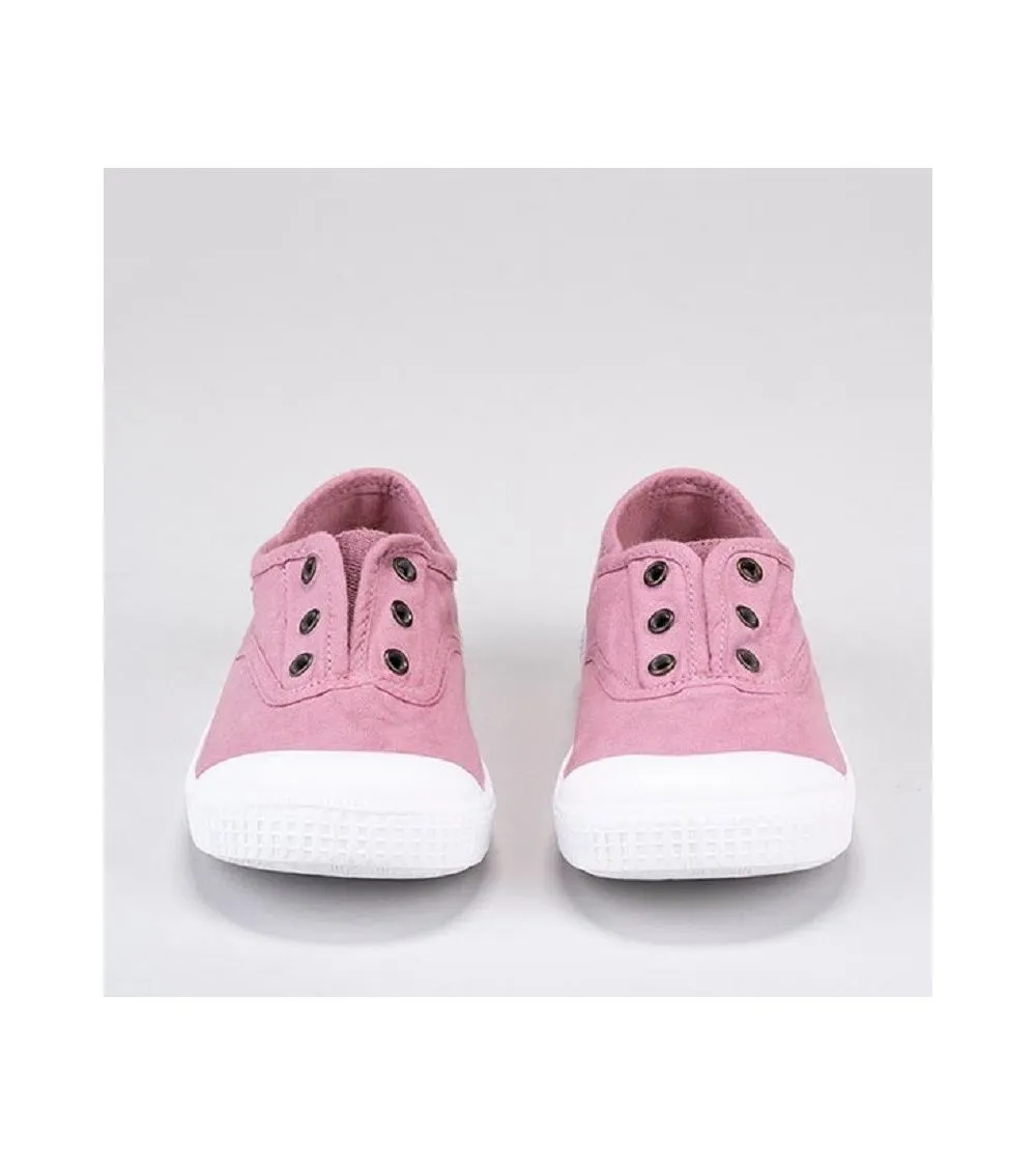 ZAPATILLAS LONA ROSA IGOR BERRI ELÁSTICO