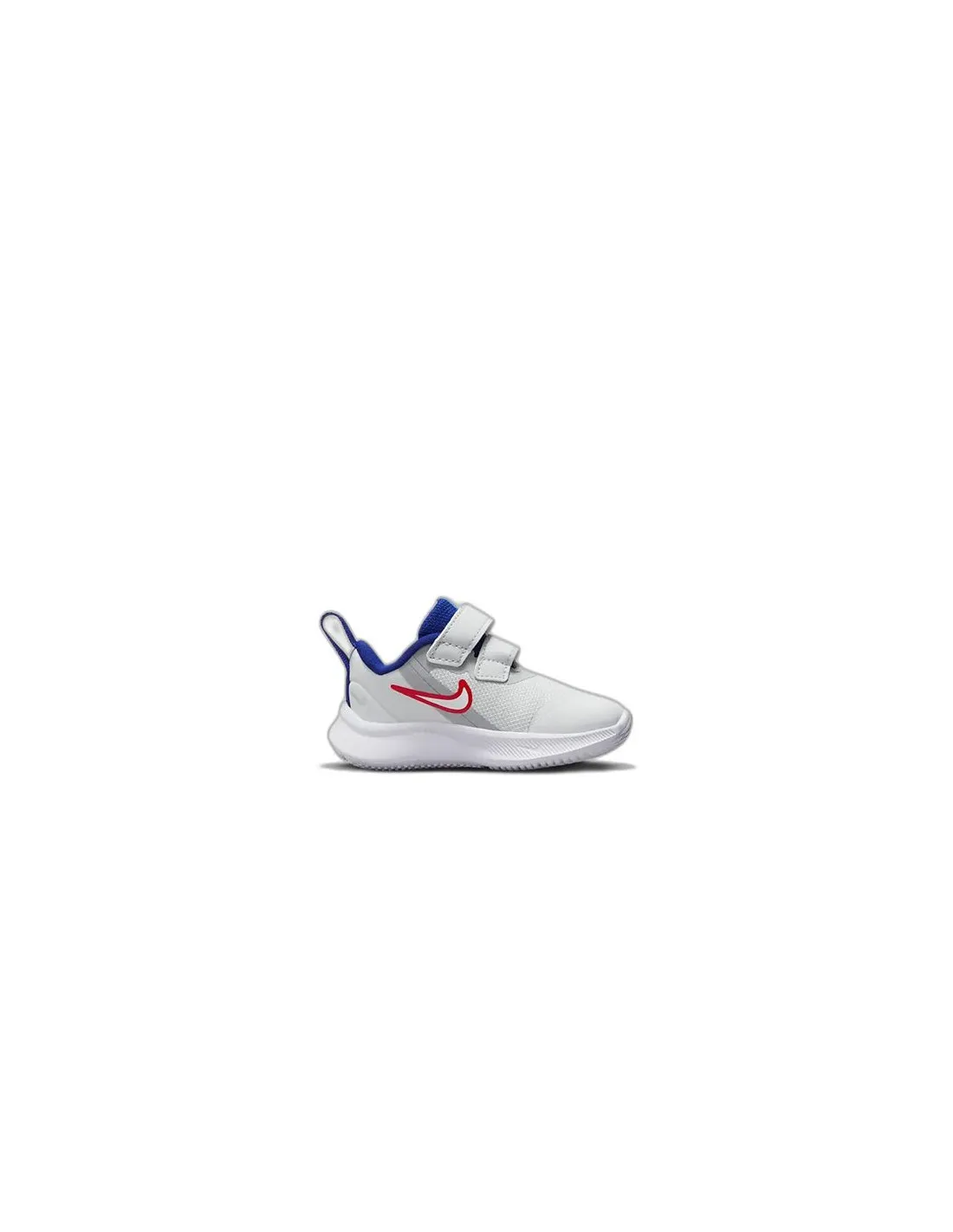 Zapatillas Nike Star Runner 3 Bebé Plata Blanco Rojo