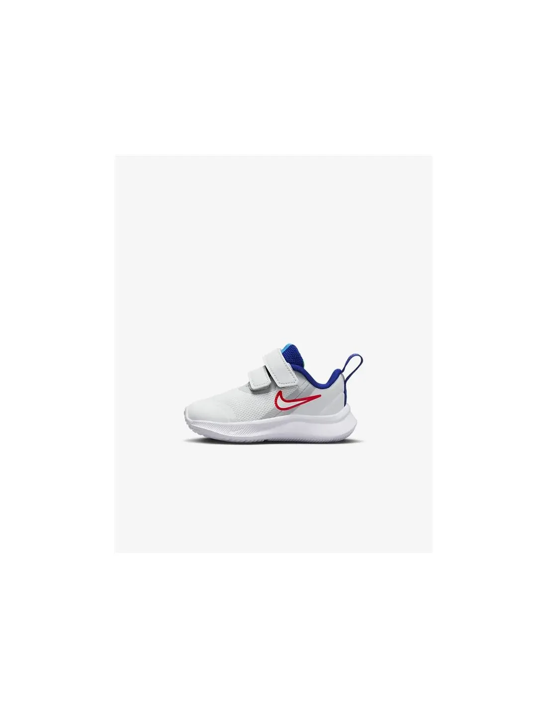 Zapatillas Nike Star Runner 3 Bebé Plata Blanco Rojo