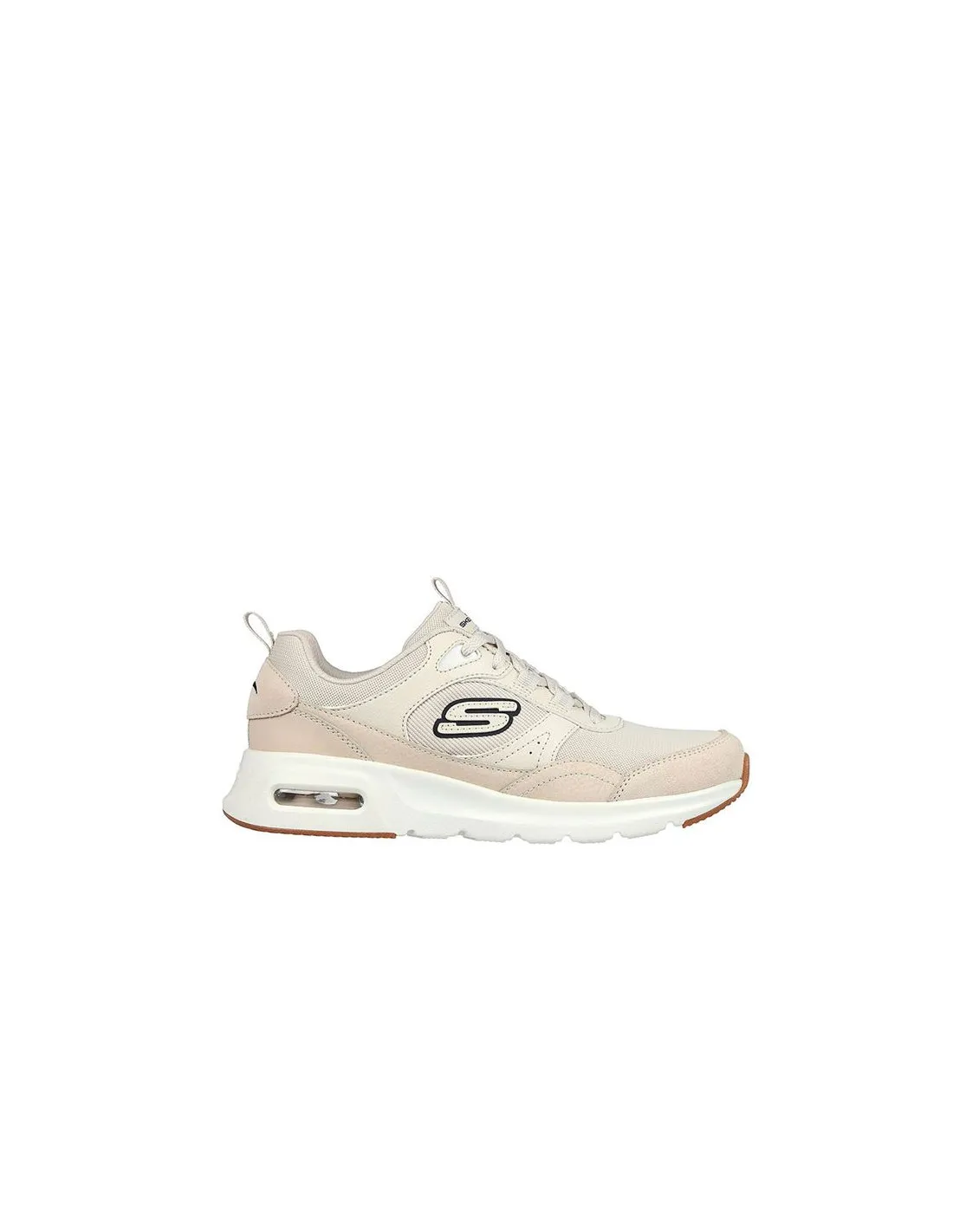 ZAPATILLAS SKECHERS AIR COURT  COOL AVENUE MUJER BEIGE