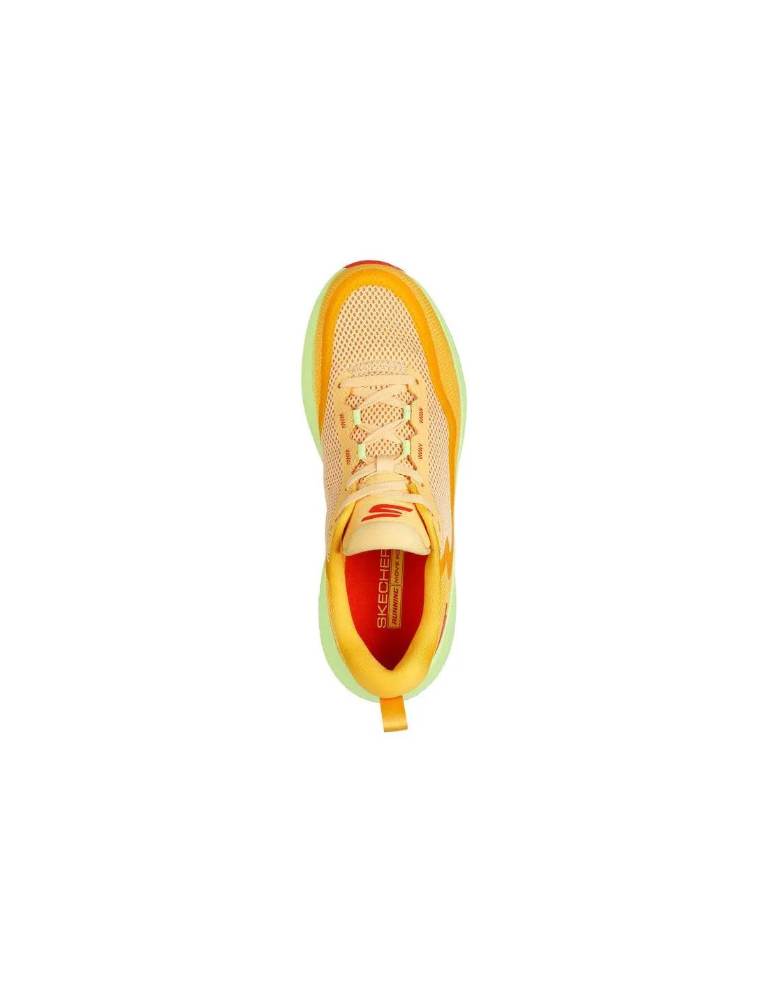 Zapatillas Skechers Go Run Supersonic Ma Hombre Naranja