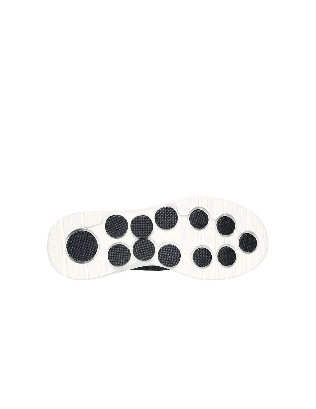 ZAPATILLAS SKECHERS GO WALK 7  FREE HAN HOMBRE BLACK AND WHITE TEXTILE/