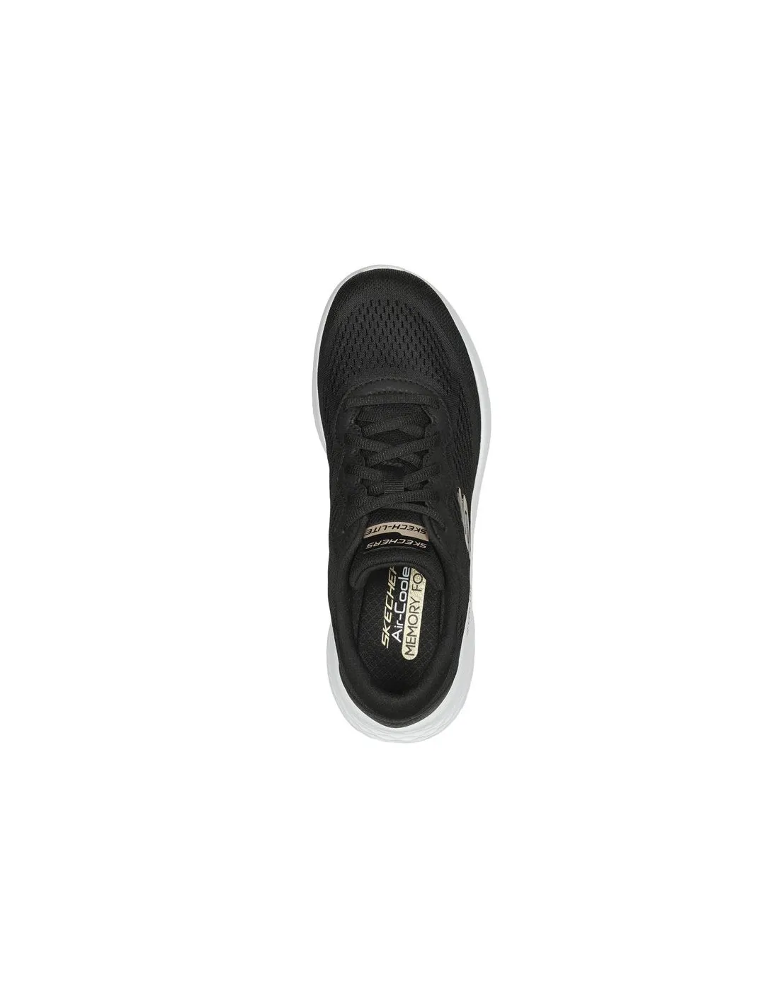 ZAPATILLAS SKECHERS SKECHLITE PROPERFE MUJER BLACK MESH/ROSE GOLD TRIM