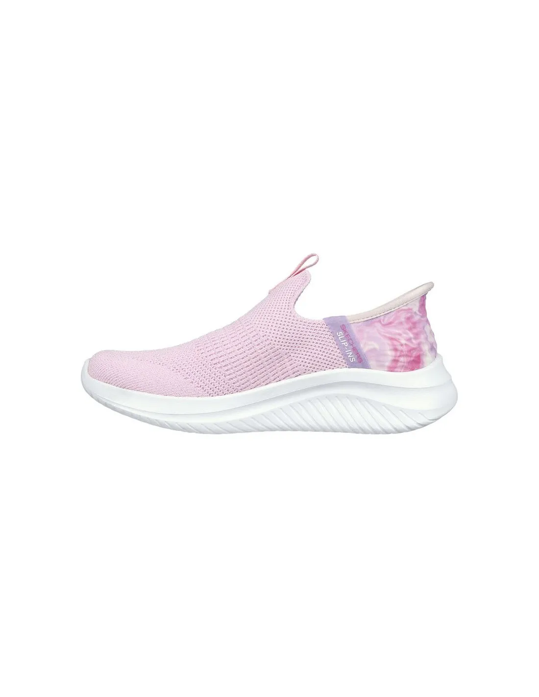 ZAPATILLAS SKECHERS ULTRA FLEX 3.0  COLORY WILD NIñA ROSA