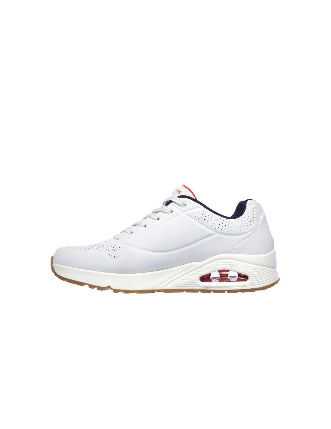 ZAPATILLAS SKECHERS UNO  STAND ON AIR HOMBRE BLANCO