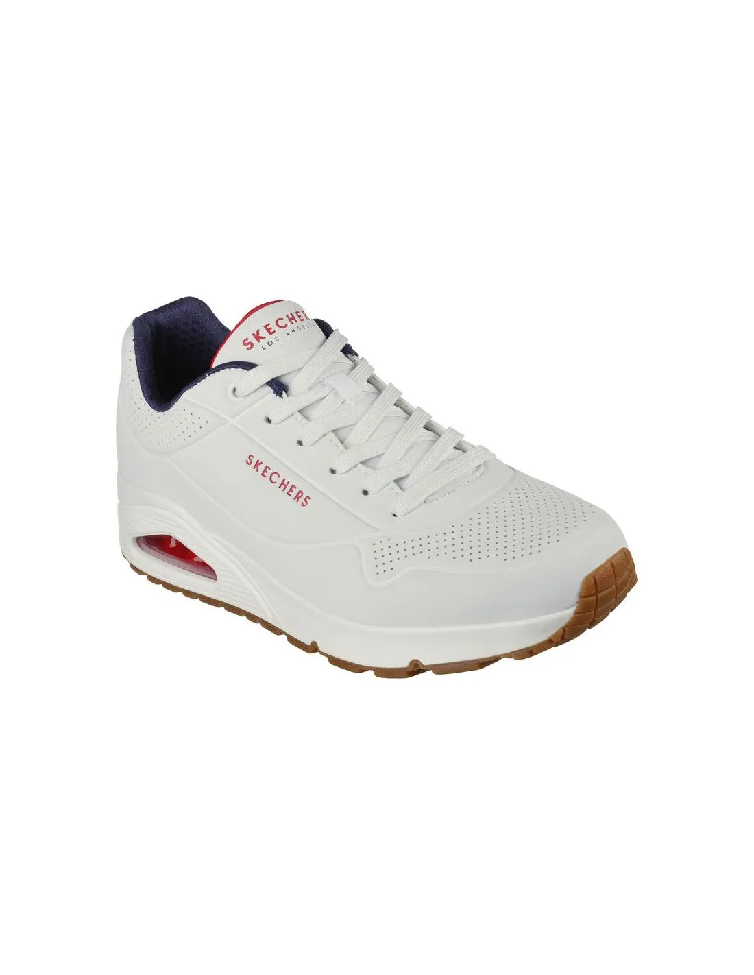 ZAPATILLAS SKECHERS UNO  STAND ON AIR HOMBRE BLANCO
