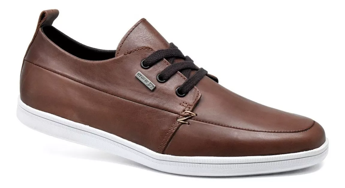 Zapatillas Urbanas Cuero Stone Hombre 1203 