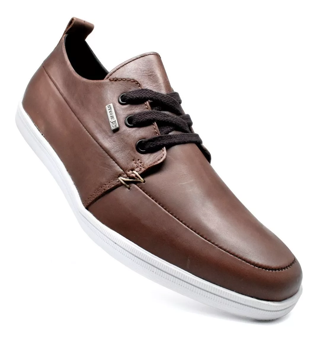 Zapatillas Urbanas Cuero Stone Hombre 1203 