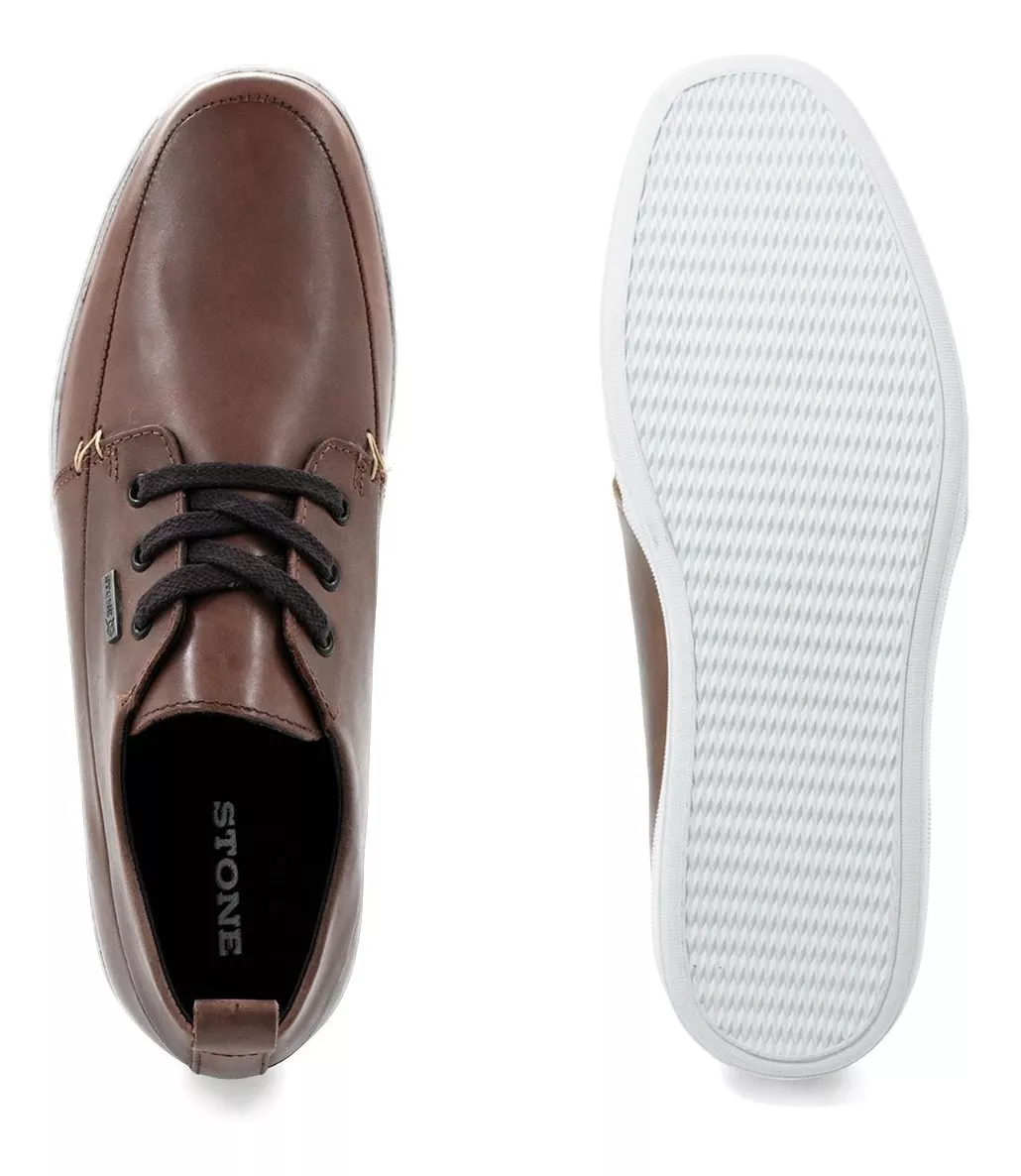 Zapatillas Urbanas Cuero Stone Hombre 1203 