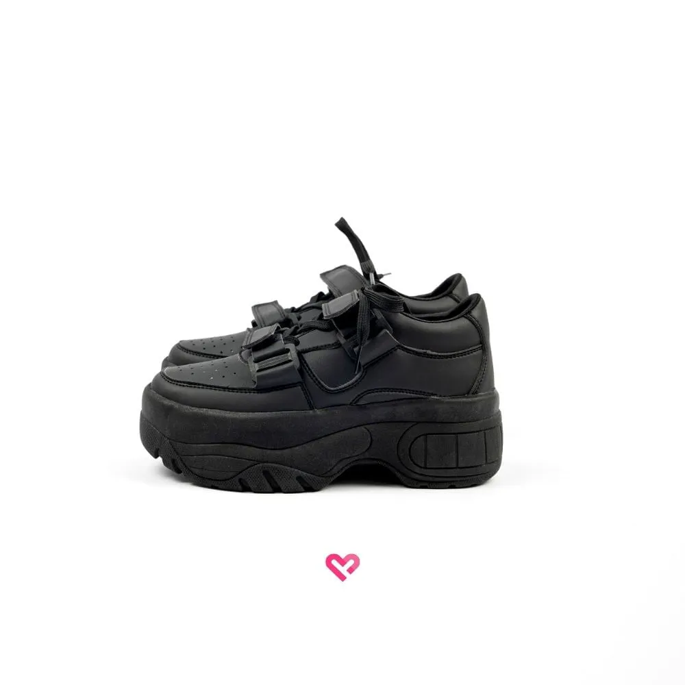Zapatillas Urbanas Magdalenashoes Mujer Julieta Negro