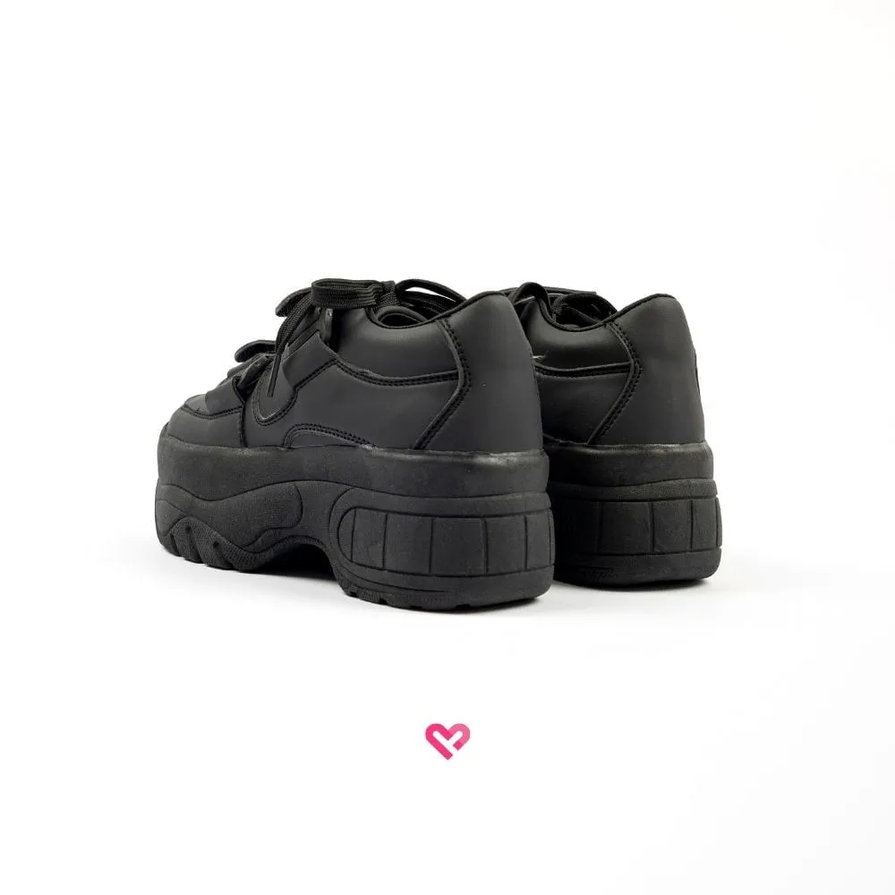 Zapatillas Urbanas Magdalenashoes Mujer Julieta Negro