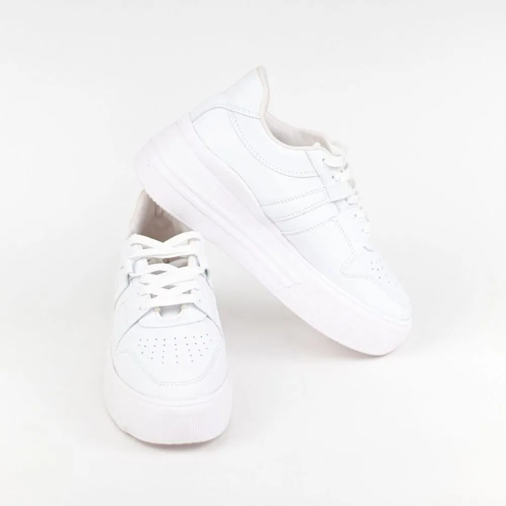 Zapatillas Urbanas Magdalenashoes Mujer Renata Blanco