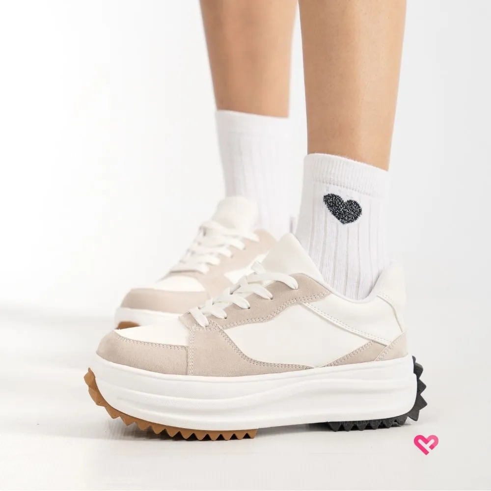 Zapatillas Urbanas Magdalenashoes Mujer Tini Blanco
