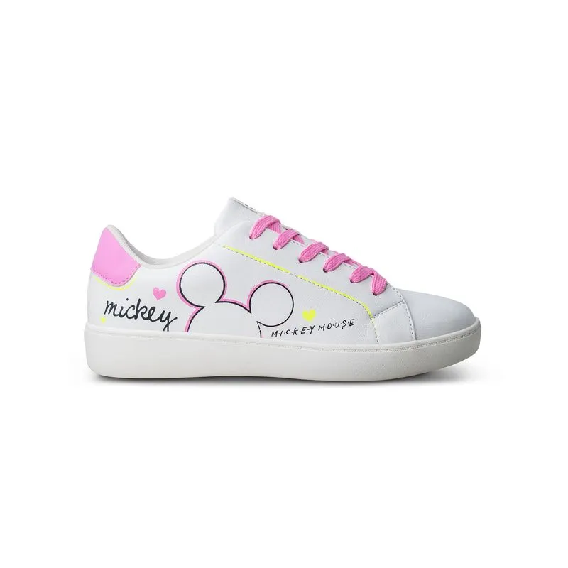Zapatillas Urbanas Mujer Disney Blanco