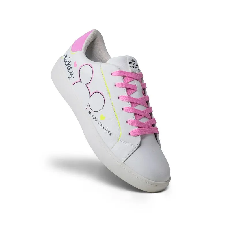 Zapatillas Urbanas Mujer Disney Blanco