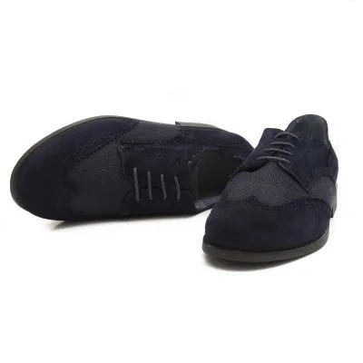 Zapato comunion blucher marino