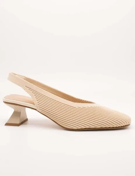 ZAPATO MISS ELASTIC 0700653526 RECITEX CREMA DE MUJER