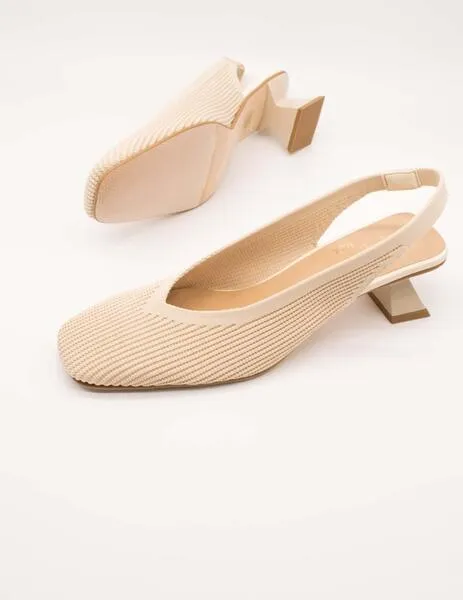 ZAPATO MISS ELASTIC 0700653526 RECITEX CREMA DE MUJER