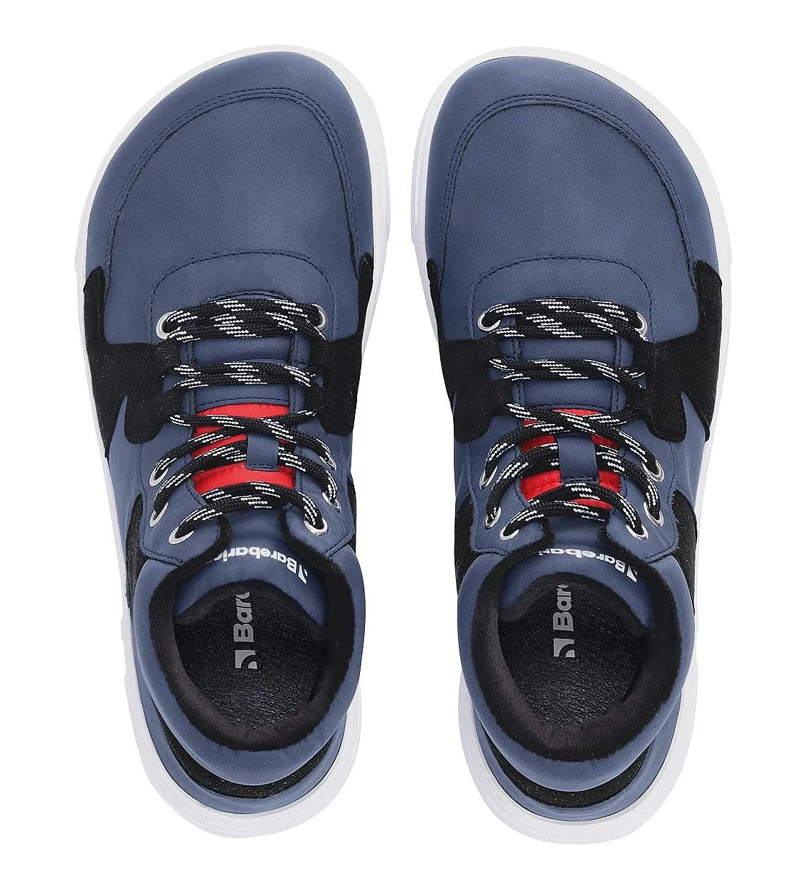 ZAPATOS BAREBARICS LYNX  DARK BLUE & WHITE