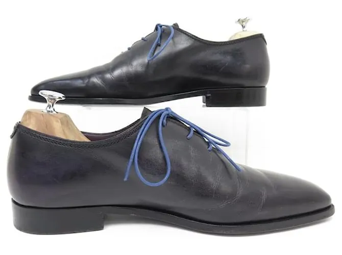 ZAPATOS BERLUTI ALESSANDRO SCRITTO 9 43 Zapatos Oxford PIEL PATINA ZAPATOS 
