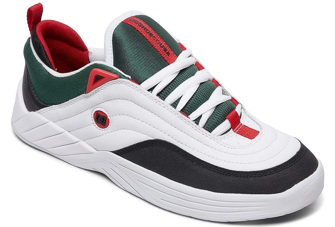 ZAPATOS DC WILLIAMS SLIM  WTK/WHITE/BLACK/ATHLETIC RED