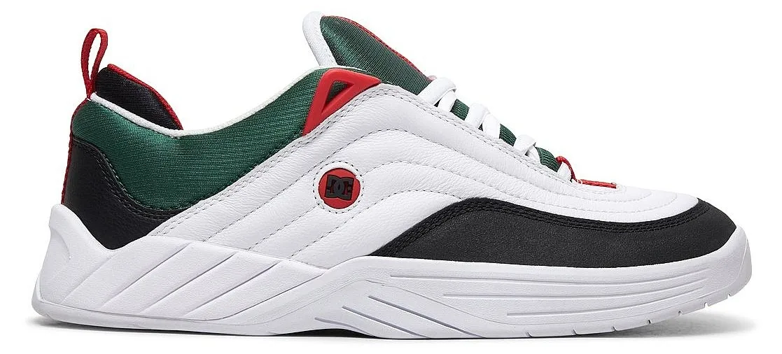 ZAPATOS DC WILLIAMS SLIM  WTK/WHITE/BLACK/ATHLETIC RED