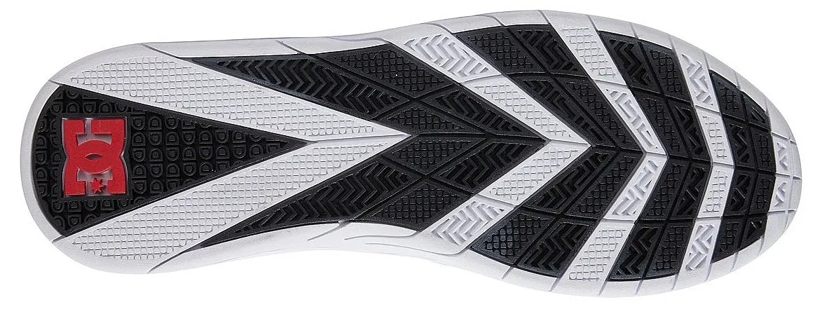 ZAPATOS DC WILLIAMS SLIM  WTK/WHITE/BLACK/ATHLETIC RED