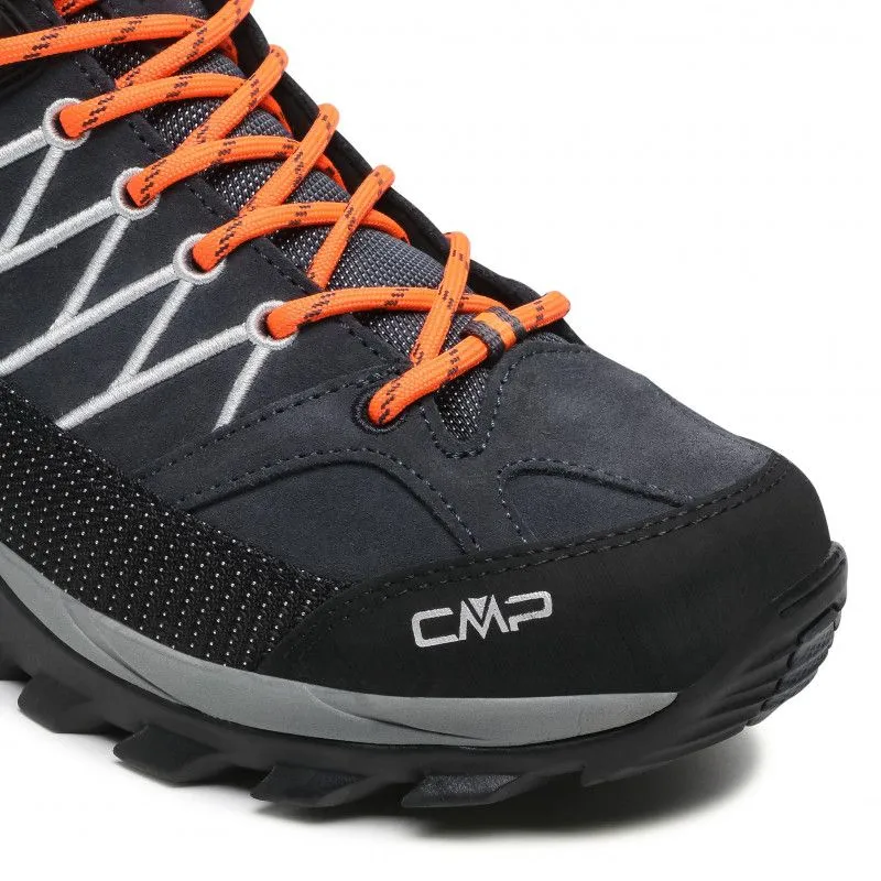 Zapatos de montaña CMP RIGEL MID WP (Antracita/Naranja Flash) Hombre