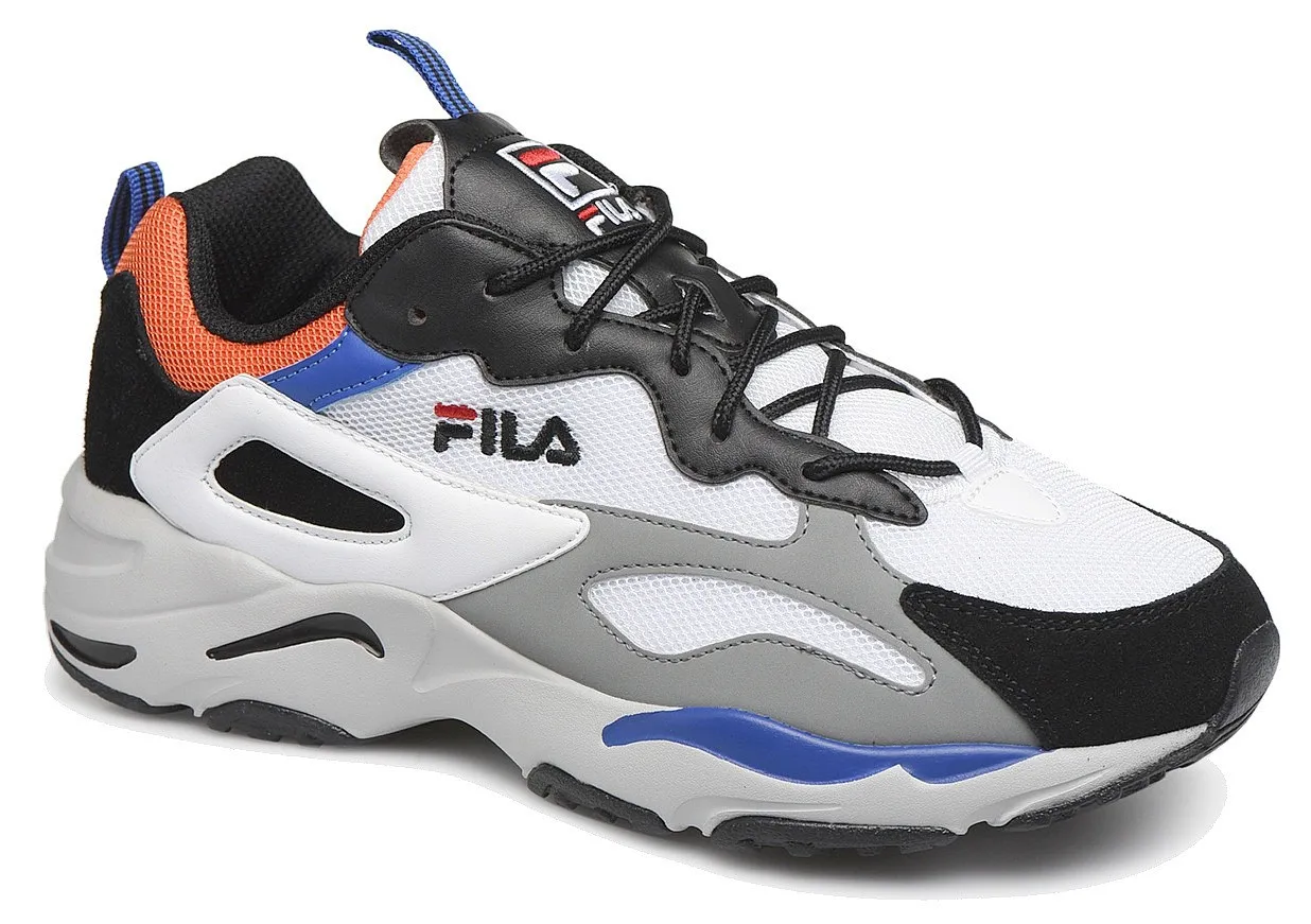 ZAPATOS FILA RAY TRACER CB  WHITE/BLACK/MANDARIN ORANGE  MEN´S