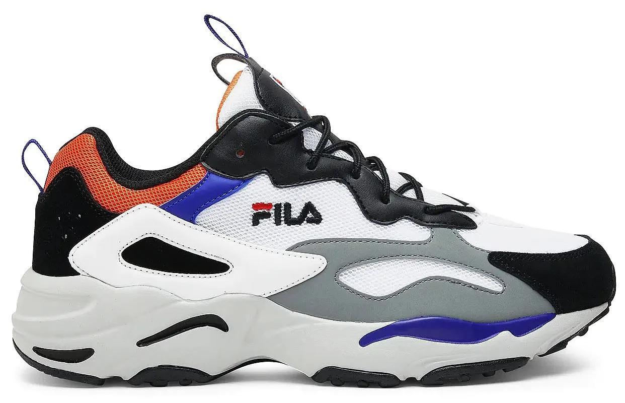 ZAPATOS FILA RAY TRACER CB  WHITE/BLACK/MANDARIN ORANGE  MEN´S