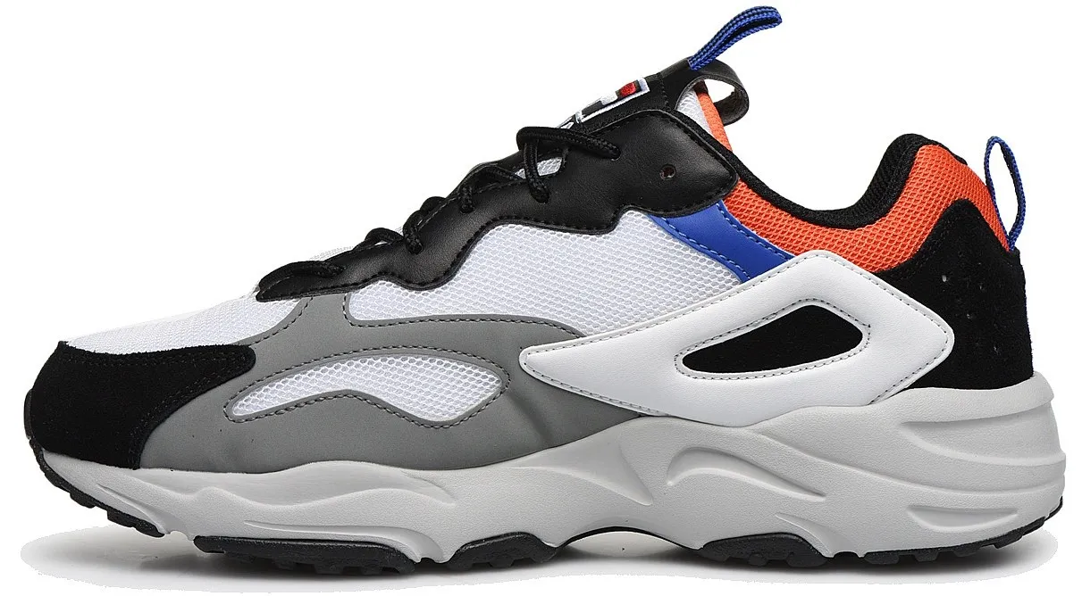 ZAPATOS FILA RAY TRACER CB  WHITE/BLACK/MANDARIN ORANGE  MEN´S