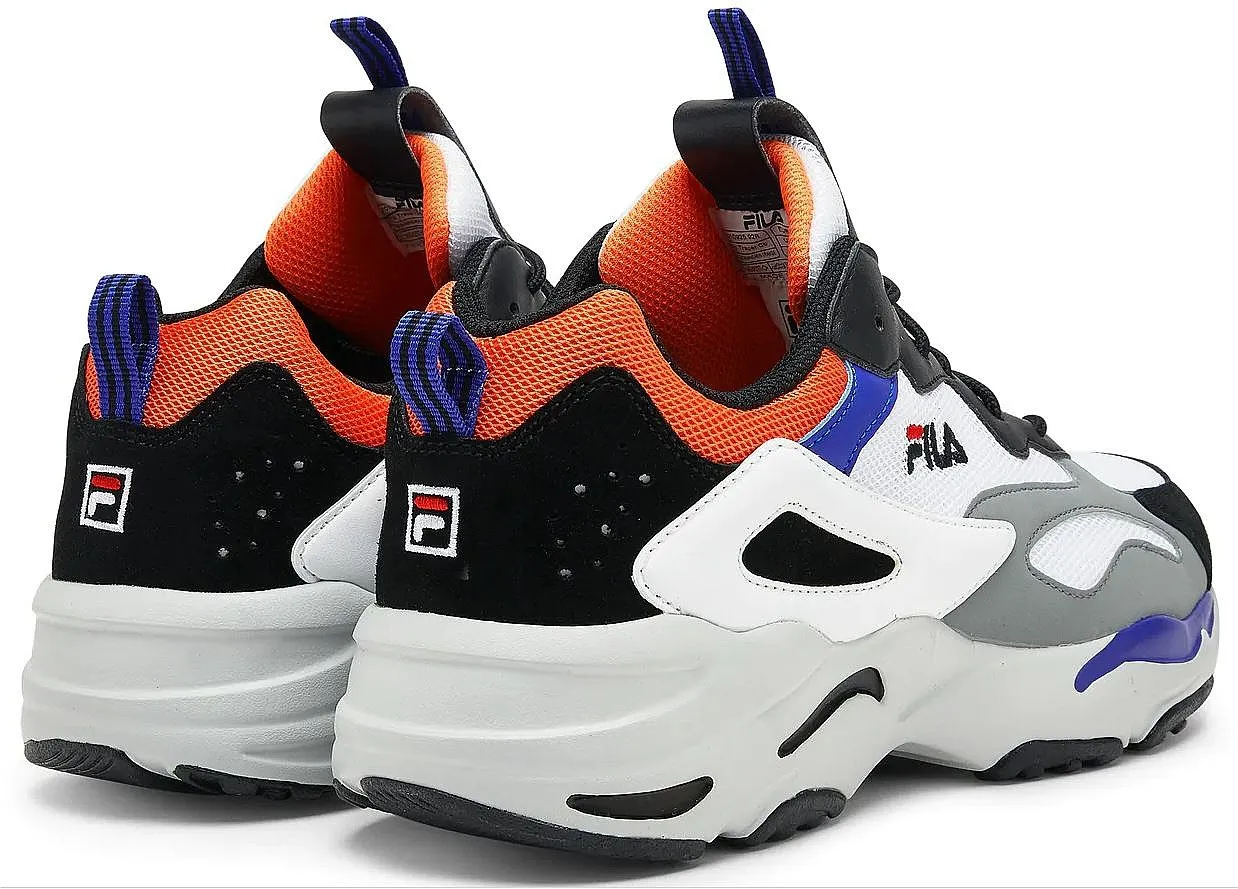 ZAPATOS FILA RAY TRACER CB  WHITE/BLACK/MANDARIN ORANGE  MEN´S