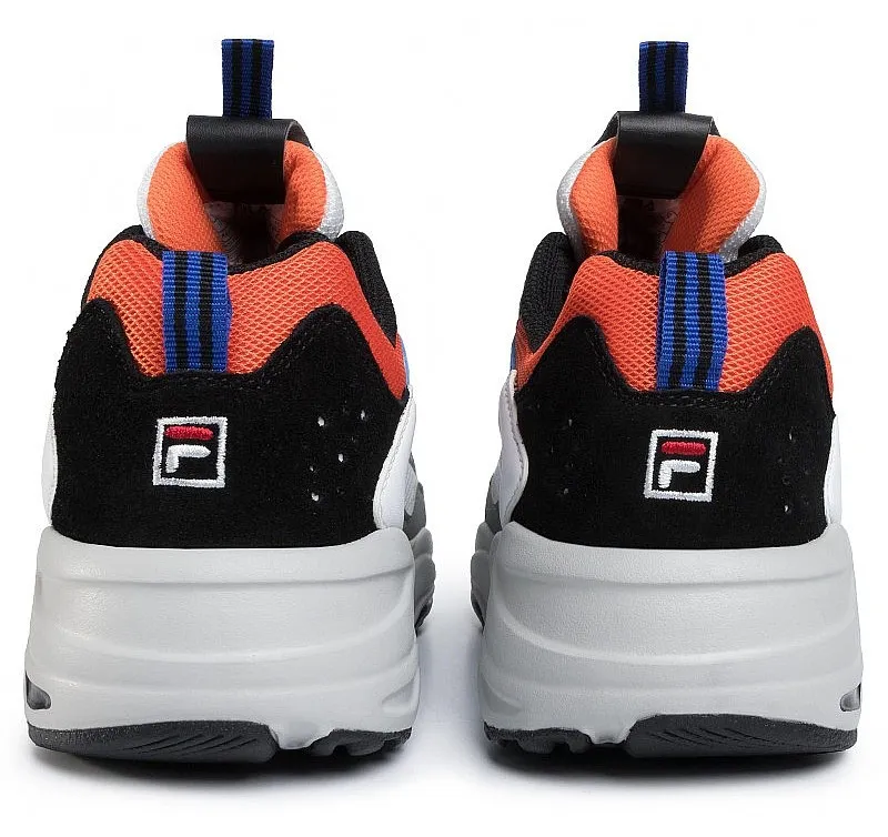 ZAPATOS FILA RAY TRACER CB  WHITE/BLACK/MANDARIN ORANGE  MEN´S