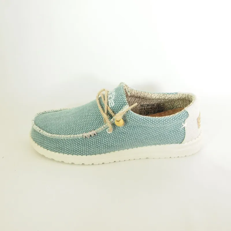 Zapatos Hey Dude 110622 Wally Braided Aqua