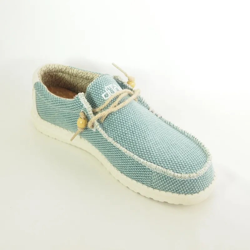 Zapatos Hey Dude 110622 Wally Braided Aqua