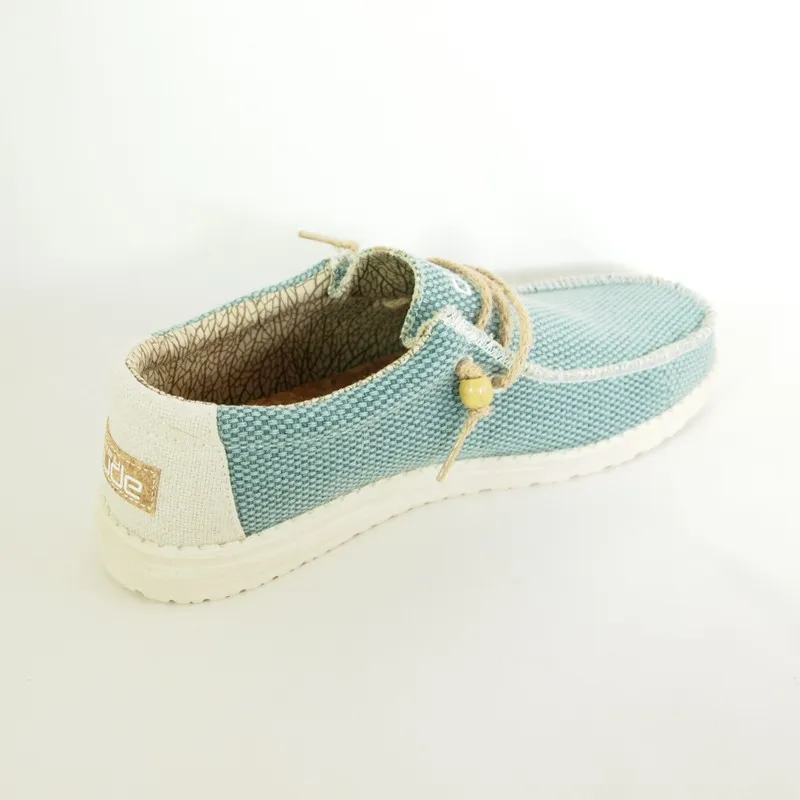 Zapatos Hey Dude 110622 Wally Braided Aqua
