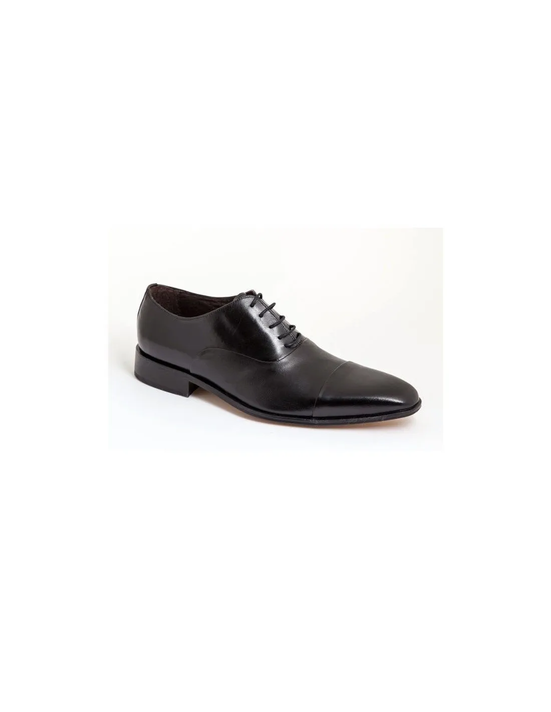 Zapatos Hombre Vestir Negro Piel