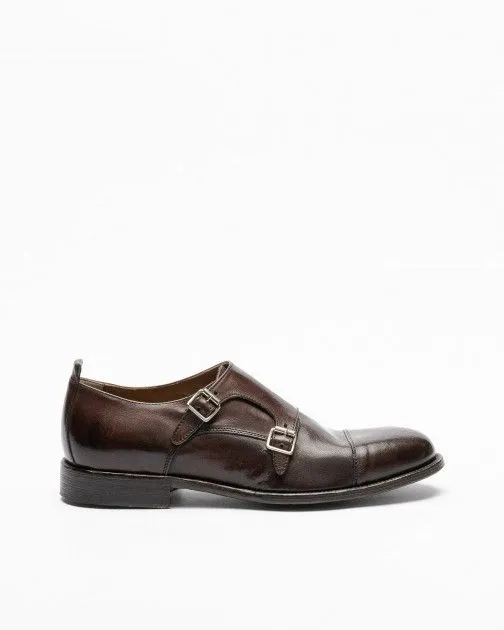 Zapatos Monkstrap PROF 7177 Marrón