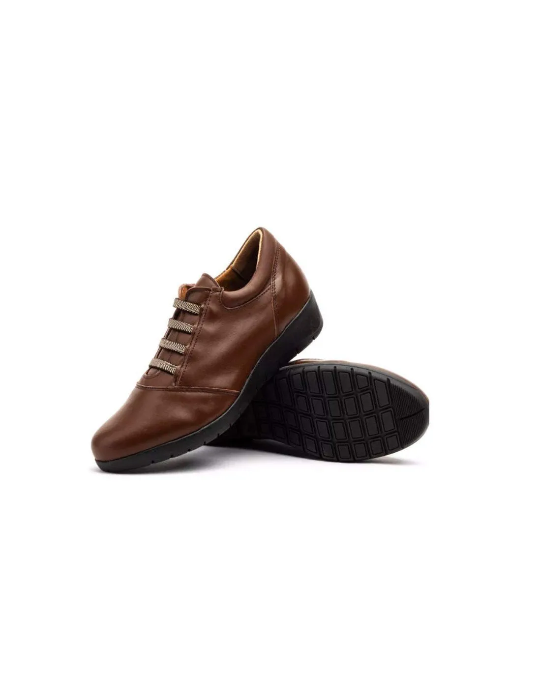 Zapatos mujer confot marrón