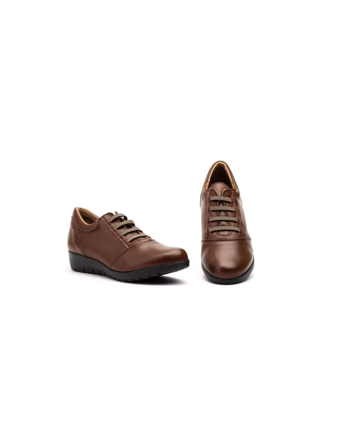 Zapatos mujer confot marrón