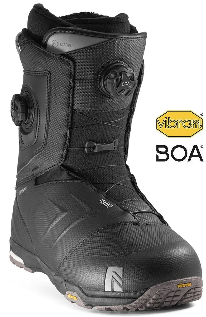 ZAPATOS NIDECKER TALON BOA  BLACK  MEN´S
