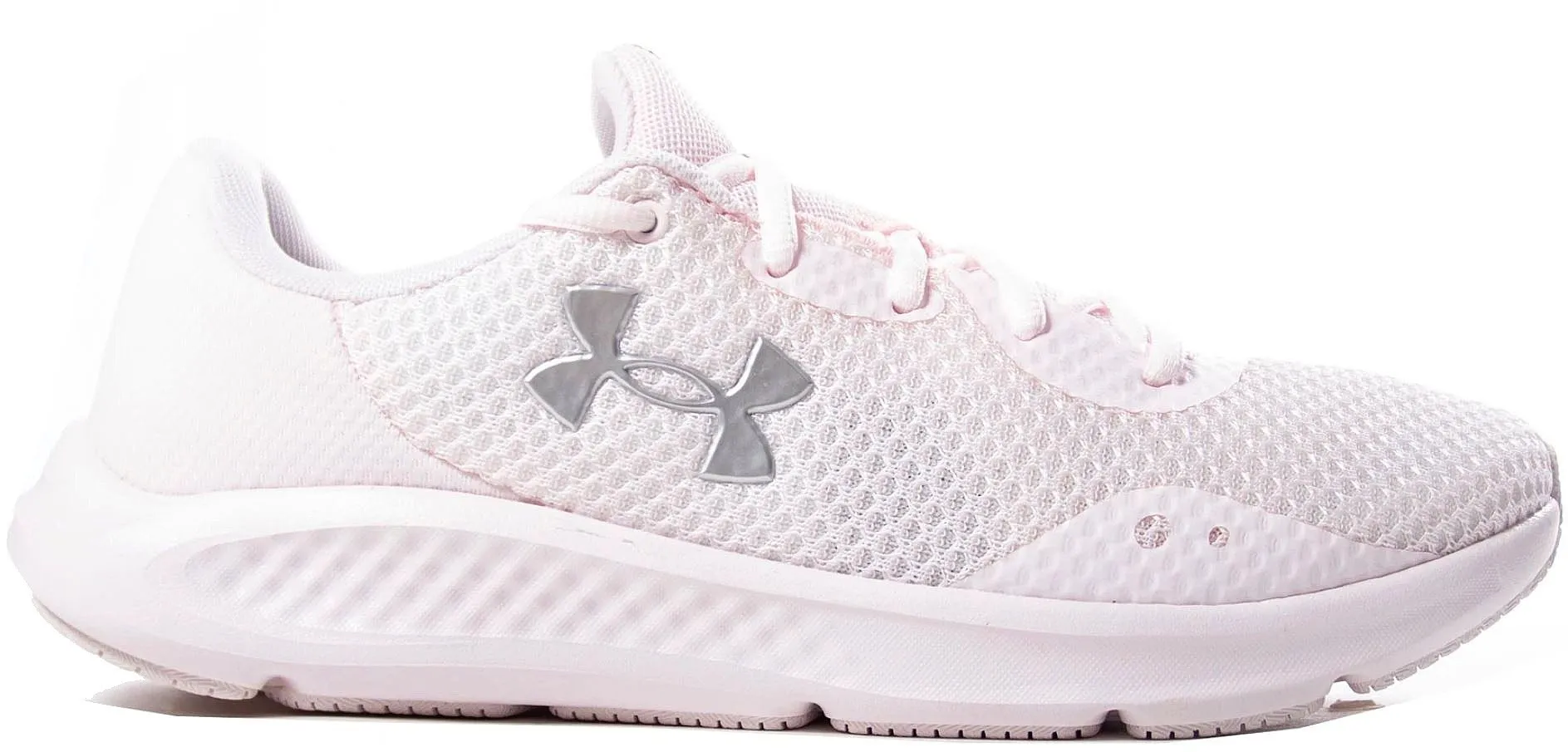 ZAPATOS UNDER ARMOUR CHARGED PURSUIT 3 VM  600/PINK NOTE/METALLIC  WOMEN´S